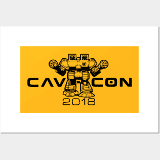 CAV-CON 2018 BLACK Posters and Art